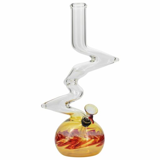 Shop LA Pipes "Switchback" Bubble Base Bong in australian