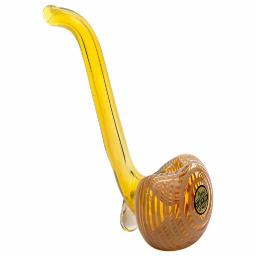 Shop LA Pipes "Flaco" Skinny Glass Sherlock Pipe in australian