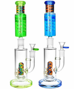 Shop Pulsar Stackable Glycerin Water Pipe | 12.75" | 14mm F in australian