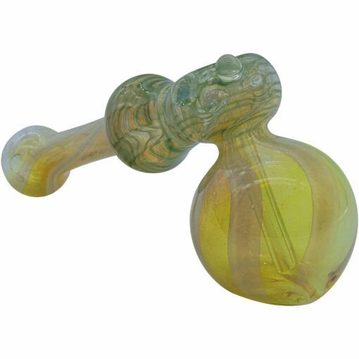 Shop LA Pipes "Raked Hammer" Fumed Hammer Bubbler Pipe (Various Colors) in australian