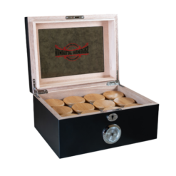 Shop Original Black Matte Humboldt Humidor in australian