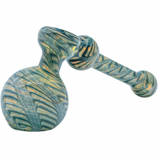 Shop LA Pipes "Full Rake" Fumed Hammer Bubbler Pipe (Various Colors) in australian