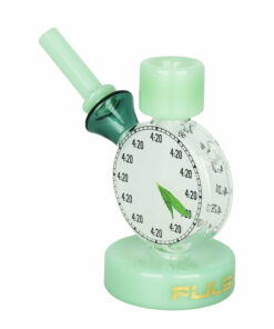 Shop Pulsar 4:20 Time Piece Bubbler Pipe - 4.5