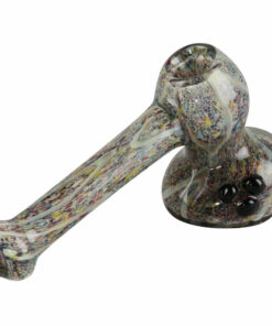 Shop Rainbow Speckled Hammer Bubbler in australian