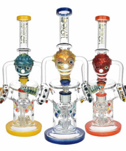 Shop Lookah Crazy Clown Recycler Water Pipe - 13" / 14mm F in australian