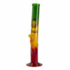 Shop 13.5" Rasta Colored Glass Water Pipe w/ Lion Logo in australian