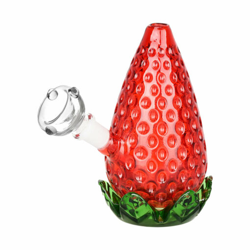 Shop Strawberry Glass Bubbler - 4.25" / 10mm F in australian