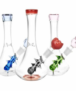 Shop Radical Rose Beaker Water Pipe - 7"/14mm F/Colors Vary in australian