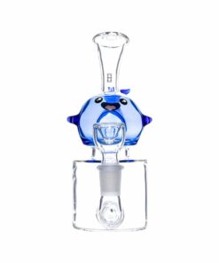 Shop Hemper Blue Whale Glass Water Pipe - 6.25