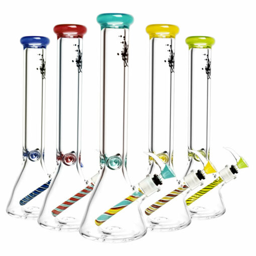 Shop Pulsar Water Pipe w/ Worked Downstem- 16"/14mm F/Colors Vary in australian