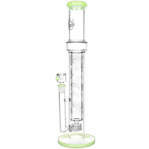 Shop Pulsar Double Wall Perc Tube Water Pipe | 16.75" | 14mm F in australian