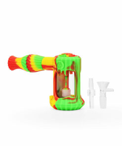 Shop Ritual - 6'' Duality Silicone Dual Use Bubbler - Rasta in australian