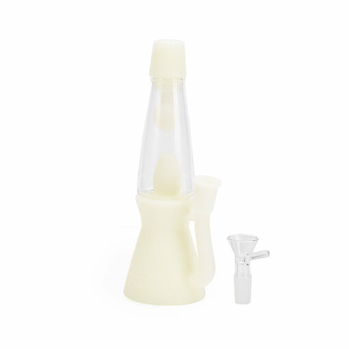 Shop Ritual - 7.5'' Silicone Lava Lamp - UV Titanium White in australian