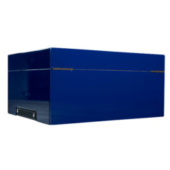 Shop Glass Top Cobalt Blue Humboldt Humidor in australian