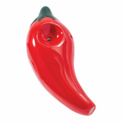 Shop Wacky Bowlz Chili Pepper Ceramic Hand Pipe - 4" in australian