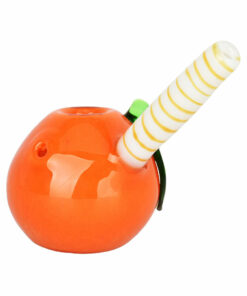 Shop Feeling Peachy Glass Bubbler - 4.5" in australian