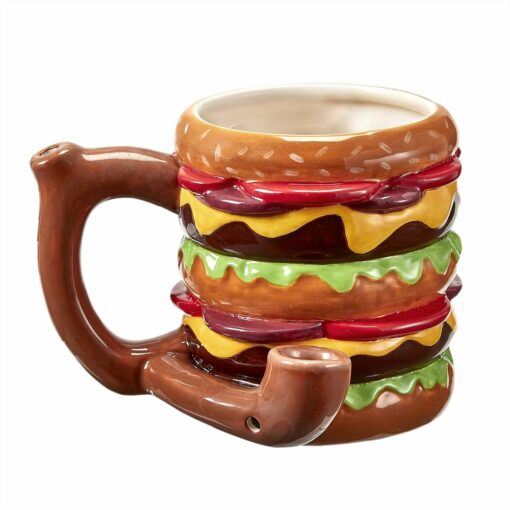 Shop Cheeseburger pipe mug from gifts by Fashioncraft® in australian