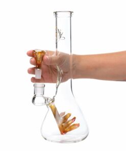 Shop Envy Glass Designs 11in Crystal Stego Beaker Bong in australian