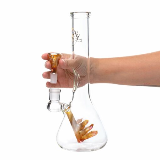 Shop Envy Glass Designs 11in Crystal Stego Beaker Bong in australian