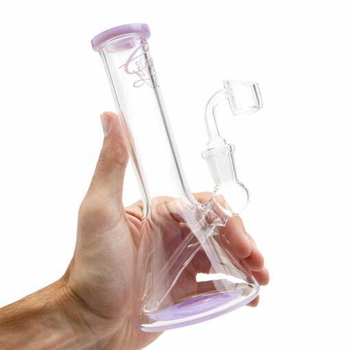 Shop Envy Glass Banger Hanger Dab Rig - Purple in australian