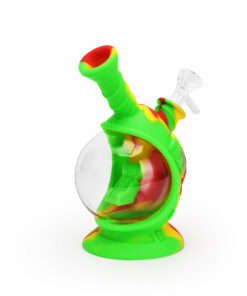 Shop Ritual - 7.5'' Silicone Astro Bubbler - Rasta in australian