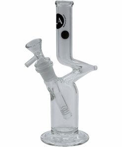 Shop LA Pipes "The Zig" Straight Zong Style Bong in australian