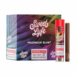 Shop Sweet Lyfe Moonrock Blunt THCA+THCP - Strawnana - Hybrid in australian