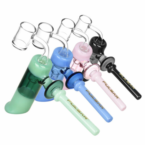 Shop Pulsar Hammer Bubbler Concentrate Pipe - 7" / 14mm F / Colors Vary in australian