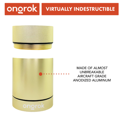 Shop Ongrok Aluminum Metal Storage Jar in australian