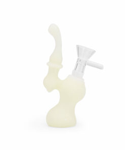 Shop Ritual - 5'' Silicone Upright Bubbler - UV Titanium White in australian