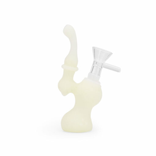 Shop Ritual - 5'' Silicone Upright Bubbler - UV Titanium White in australian