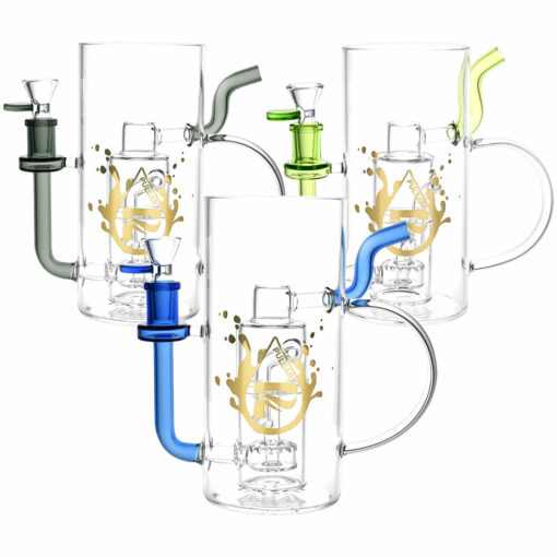 Shop Pulsar Drinkable Beer Mug Recycler Water Pipe | 7" | 14mm F in australian