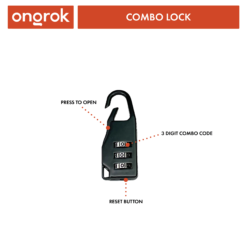 Shop Ongrok Carbon-lined Wallets with Combination Lock V 2.0 | 3