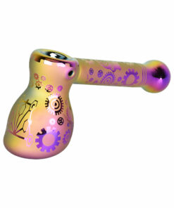 Shop Mind Trip Fumed & Electroplated Bubbler - 5.75" / Designs Vary in australian