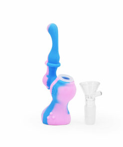 Shop Ritual - 5'' Silicone Upright Bubbler - Cotton Candy in australian