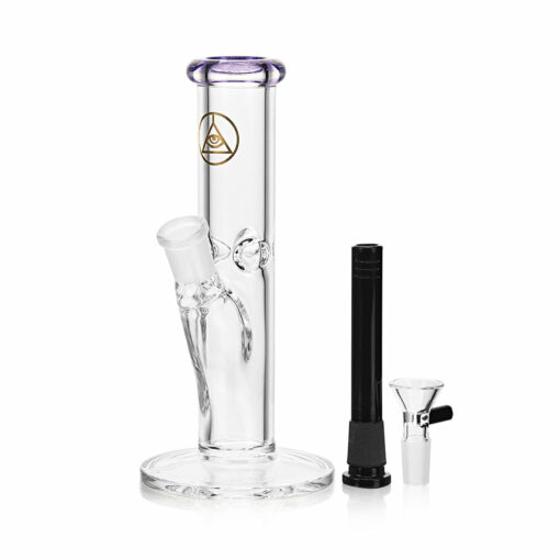 Shop Ritual Smoke - Daily Driver 8" Straight Tube w/ American Color Accents - Purple in australian