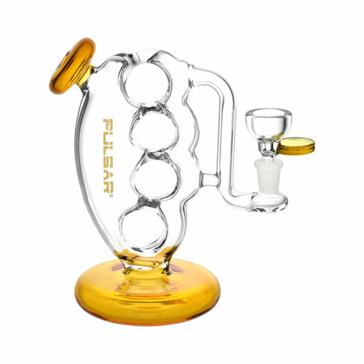 Shop Pulsar Knuckle Bubbler Pro Water Pipe | 6.25" | 14mm F in australian