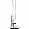 Shop GRAV® Large, Black Accent Straight Base w/ Disc Water Pipe in australian