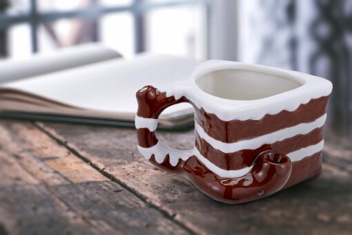 Shop Cake Mug - Novelty Pipe in australian