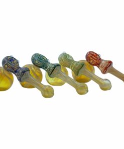 Shop LA Pipes "Raked Hammer" Fumed Hammer Bubbler Pipe (Various Colors) in australian