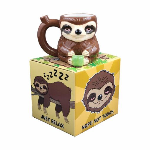 Shop Stoned Sloth Mug Pipe in australian