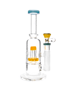 Shop Lookah Glass 11" Straight Tube Capsule Water Pipe in australian