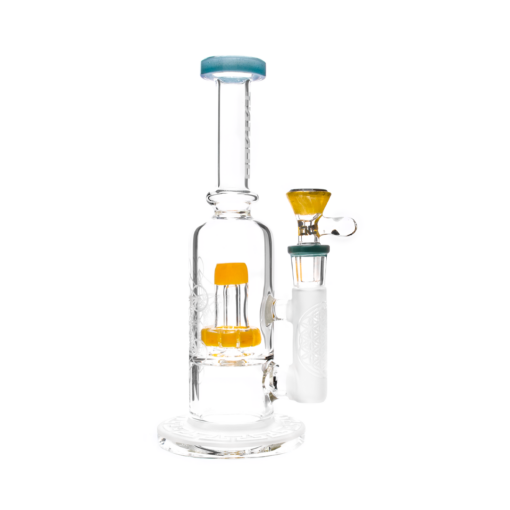 Shop Lookah Glass 11" Straight Tube Capsule Water Pipe in australian