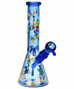 Shop Spring Break 2024 Glass Beaker Water Pipe | 10" | 14mm F in australian