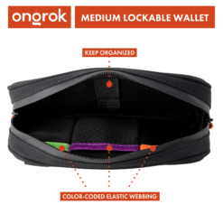 Shop Ongrok Carbon-lined Wallets with Combination Lock V 2.0 | 3