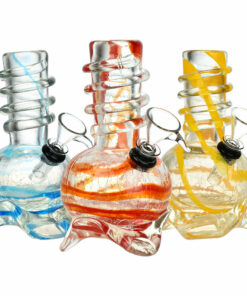 Shop Calm Ascent Soft Glass Water Pipe - 5.75" / Colors Vary in australian