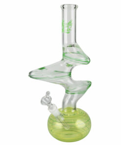 Shop Glowfly Glass Zong Style Bong in australian