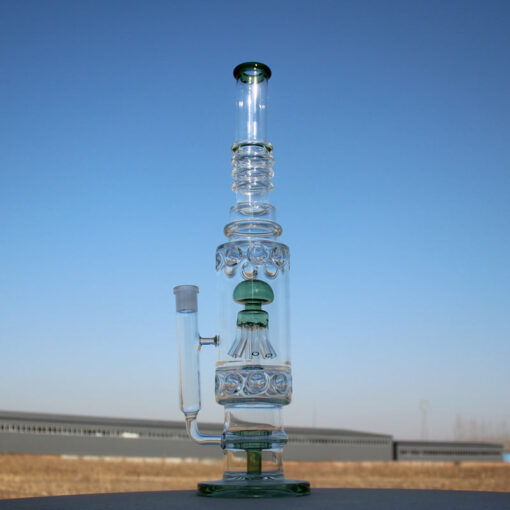 Shop 19.5" Jellyfish Sprinkler & Matrix Perc Glass Water Pipe in australian