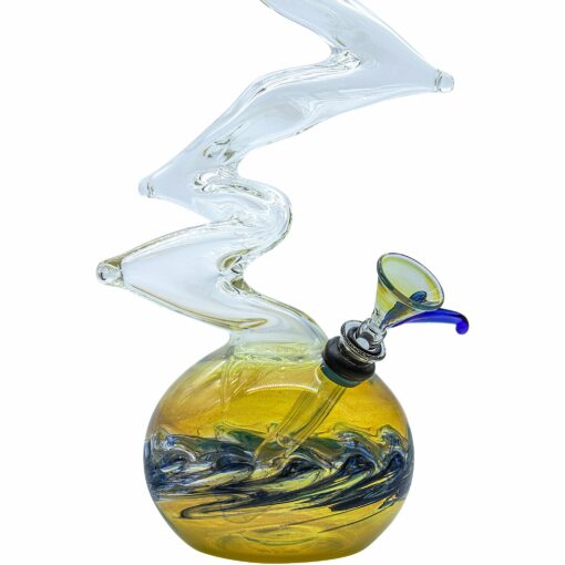 Shop LA Pipes "Switchback" Bubble Base Bong in australian