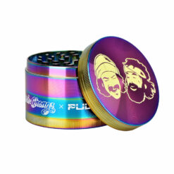 Shop Pulsar 6PC DISPLAY - Cheech & Chong's Metal Grinder - Rainbow / 4pc / 2.5